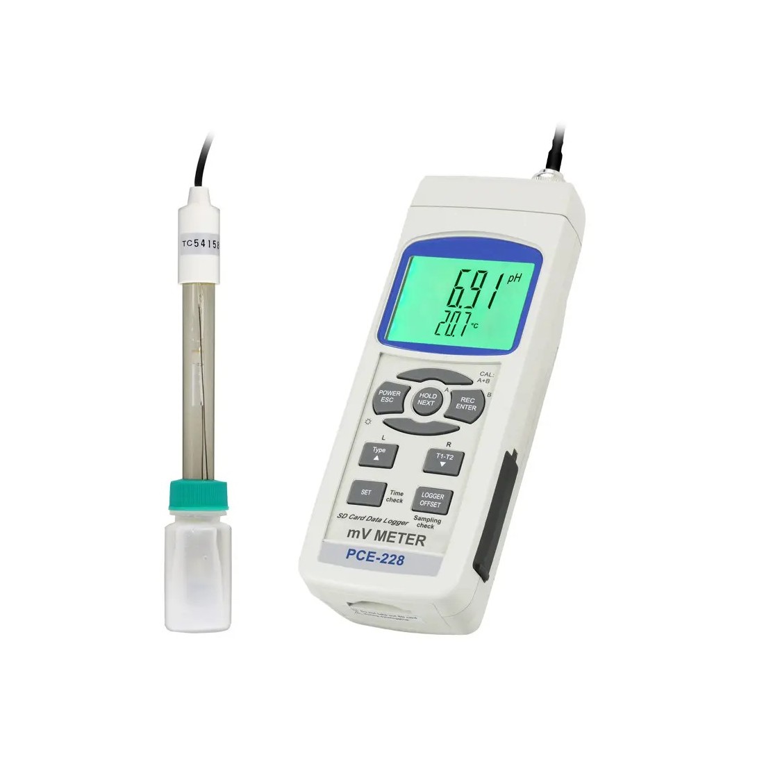 Medidor de pH PCE-228: Precisión y Facilidad de Uso Medidor de pH PCE-228: Precisión y Facilidad de Uso
