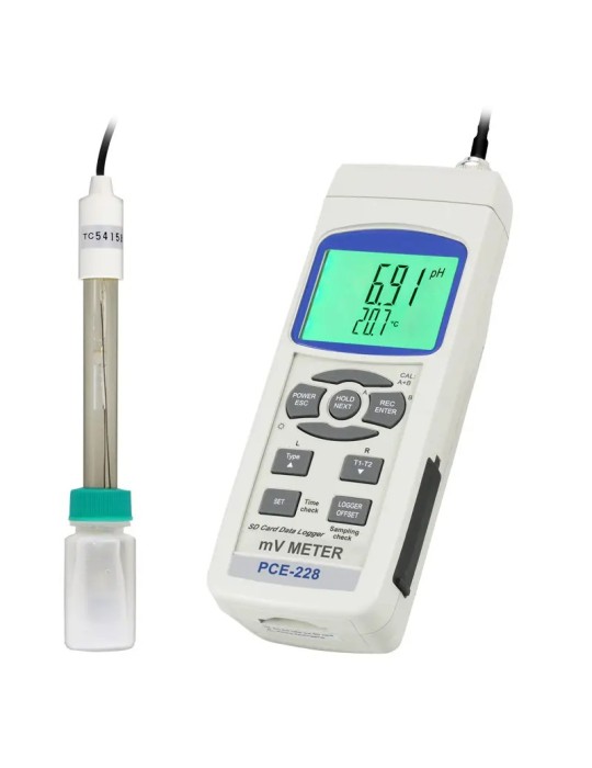 Medidor de pH PCE-228: Precisión y Facilidad de Uso Medidor de pH PCE-228: Precisión y Facilidad de Uso