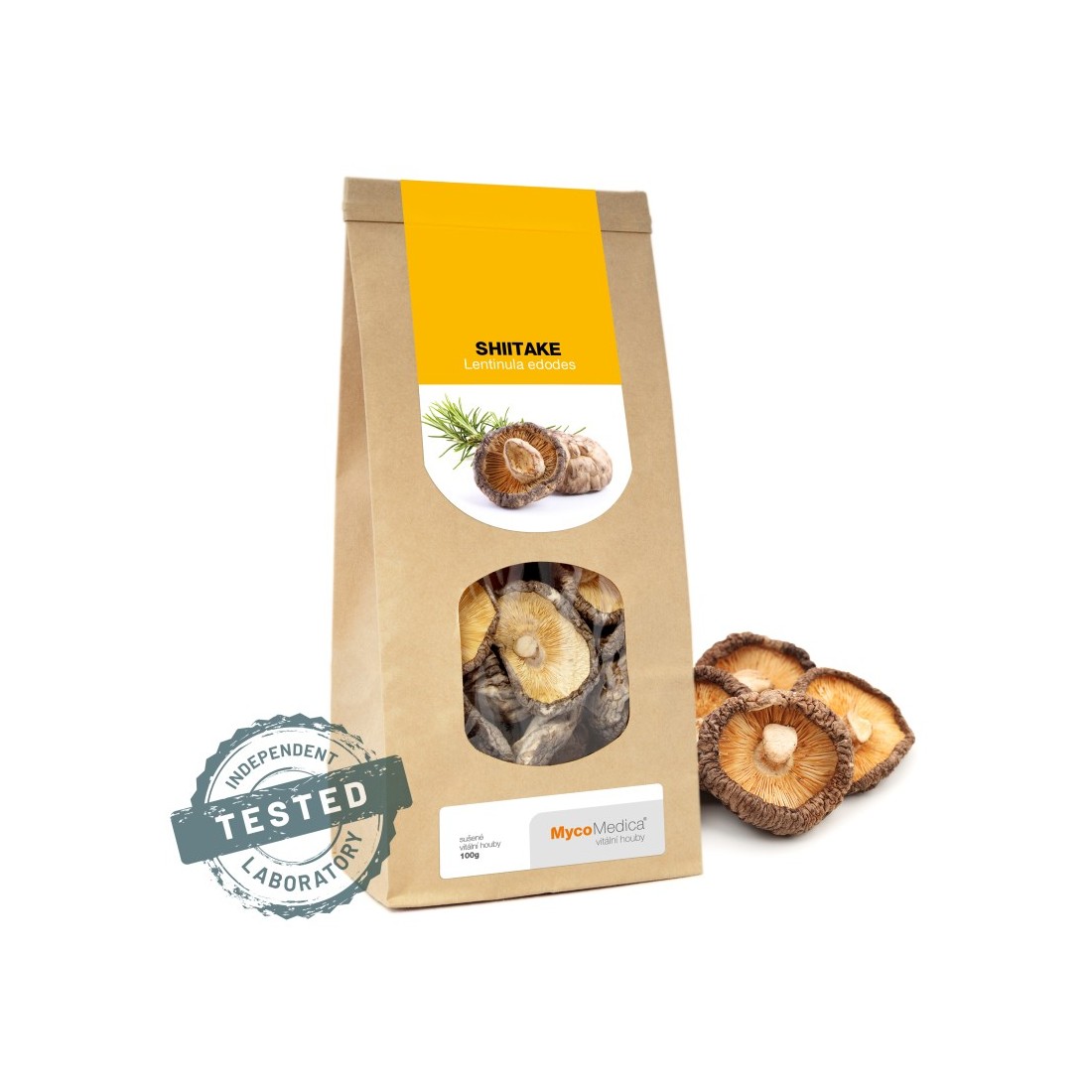 Lentinus Edodes Desidratado - Shiitake Gourmet 100-1000g