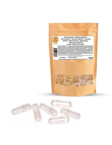 Capsules Vides Gélatine "000" - 1000 Pièces Écologiques