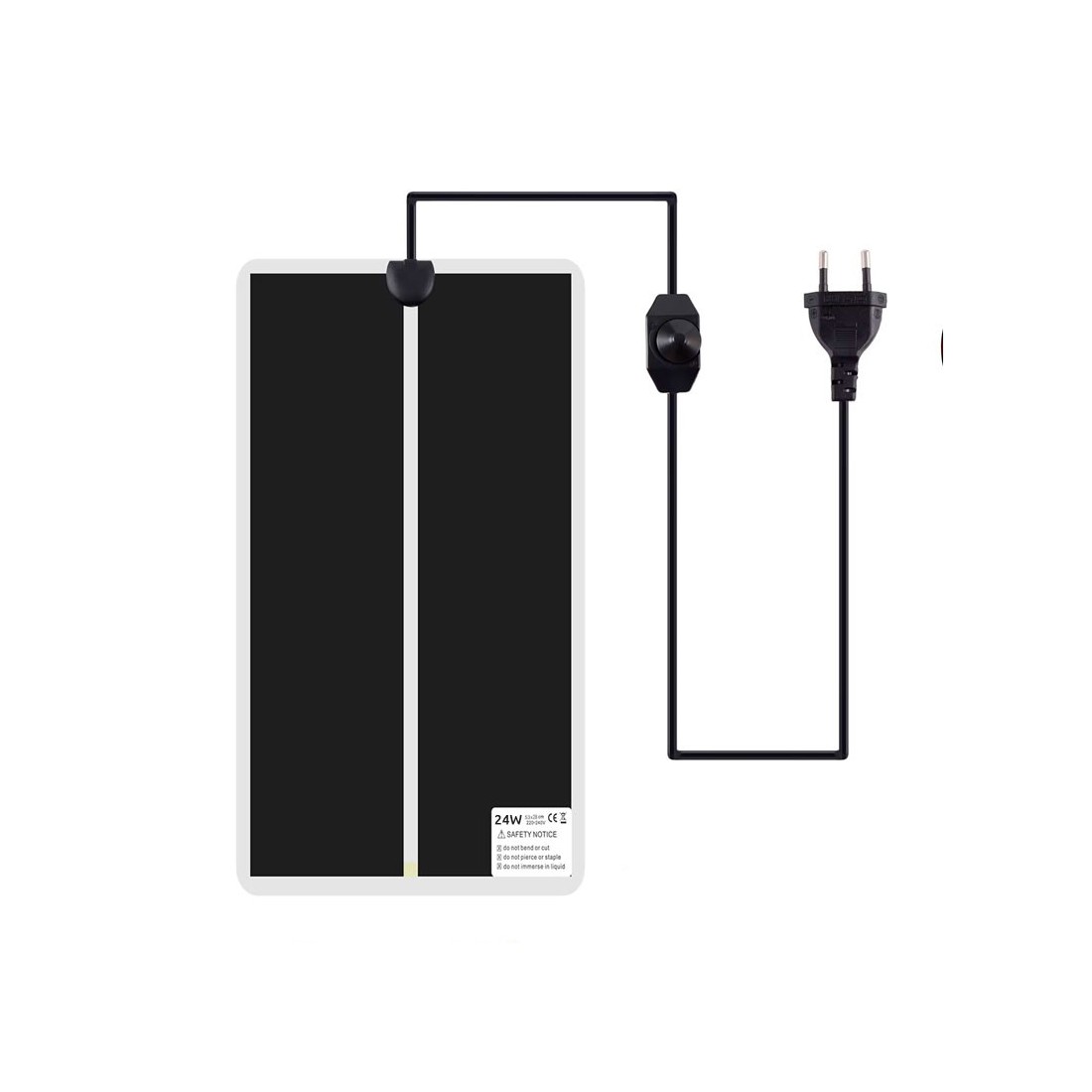 Manta térmica ajustável XL 28W para cultivo e germinação Manta térmica ajustável XL 28W para cultivo e germinação
