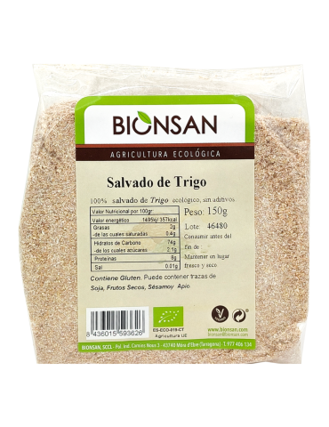 Salvado de Trigo Ecológico 500 gr 2