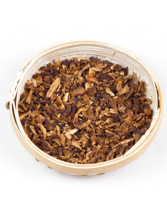 Dehydrated chanterelles Dehydrated chanterelles