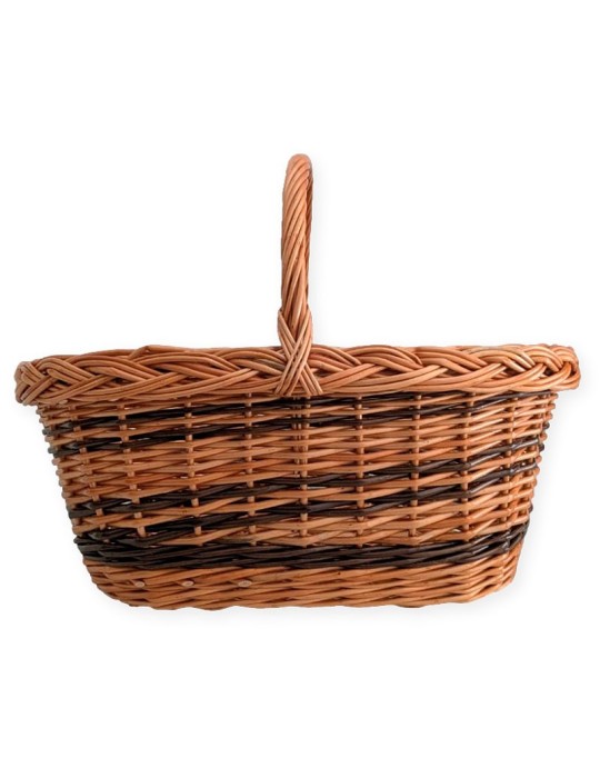 Cesta de Mimbre Gorbea | Recolección y Decoración