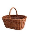 Handcrafted Wicker Mushroom Basket - Durable & Stylish...
