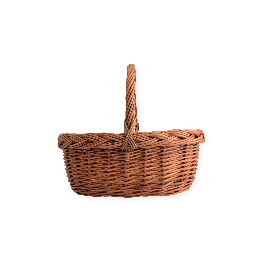 Cesta Pequeña de Mimbre Artesanal