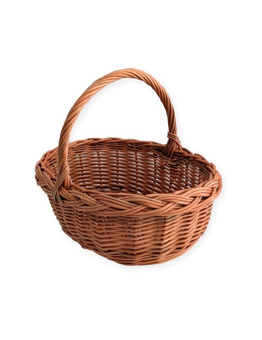 Small Wicker Basket for Mushroom Hunting Small Wicker Basket for Mushroom Hunting
