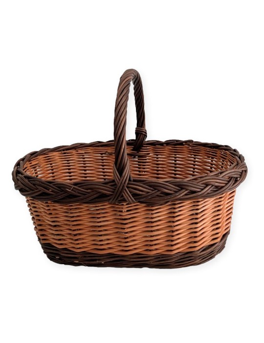 Black Wicker Basket 01 | Rustic Elegance & Durability