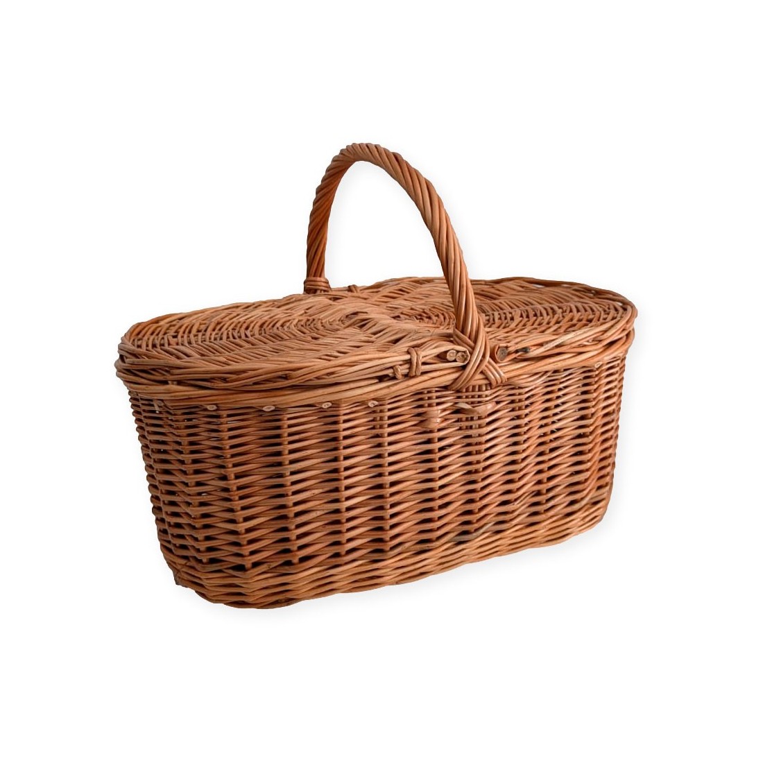 Panier avec couvercles en osier 10