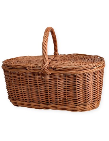 Basket with wicker lids 10