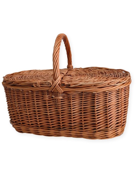 Basket with wicker lids 10 Basket with wicker lids 10