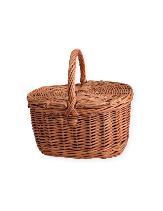 Panier Rotin Petit 08 avec Couvercle