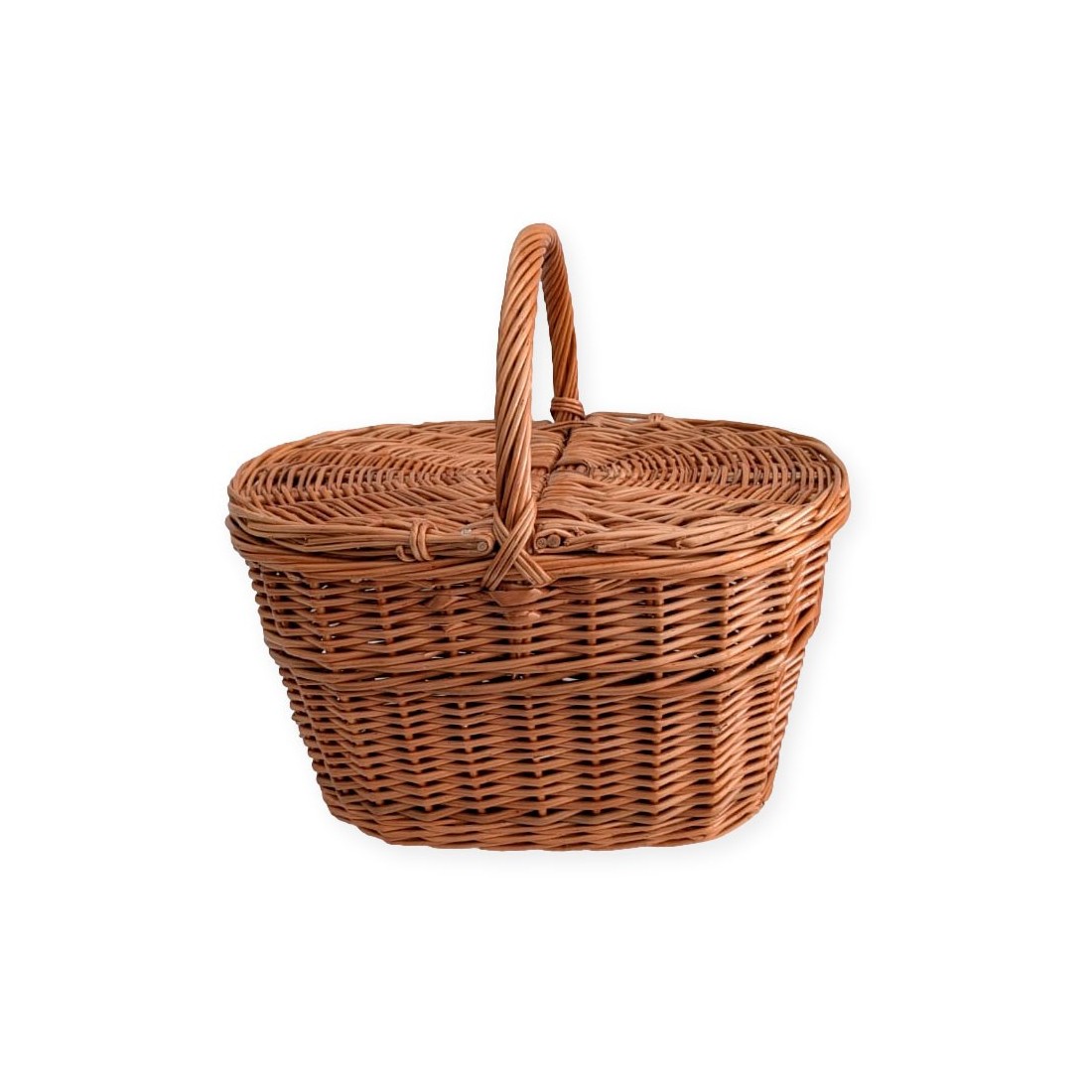 Basket with wicker lids, medium 13