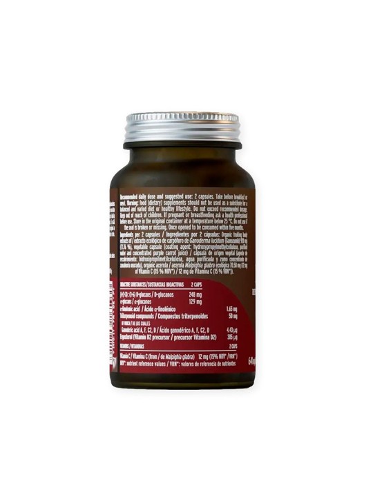 Reishi HDT 70 Capsules - Bien-être Immunitaire et Émotionnel