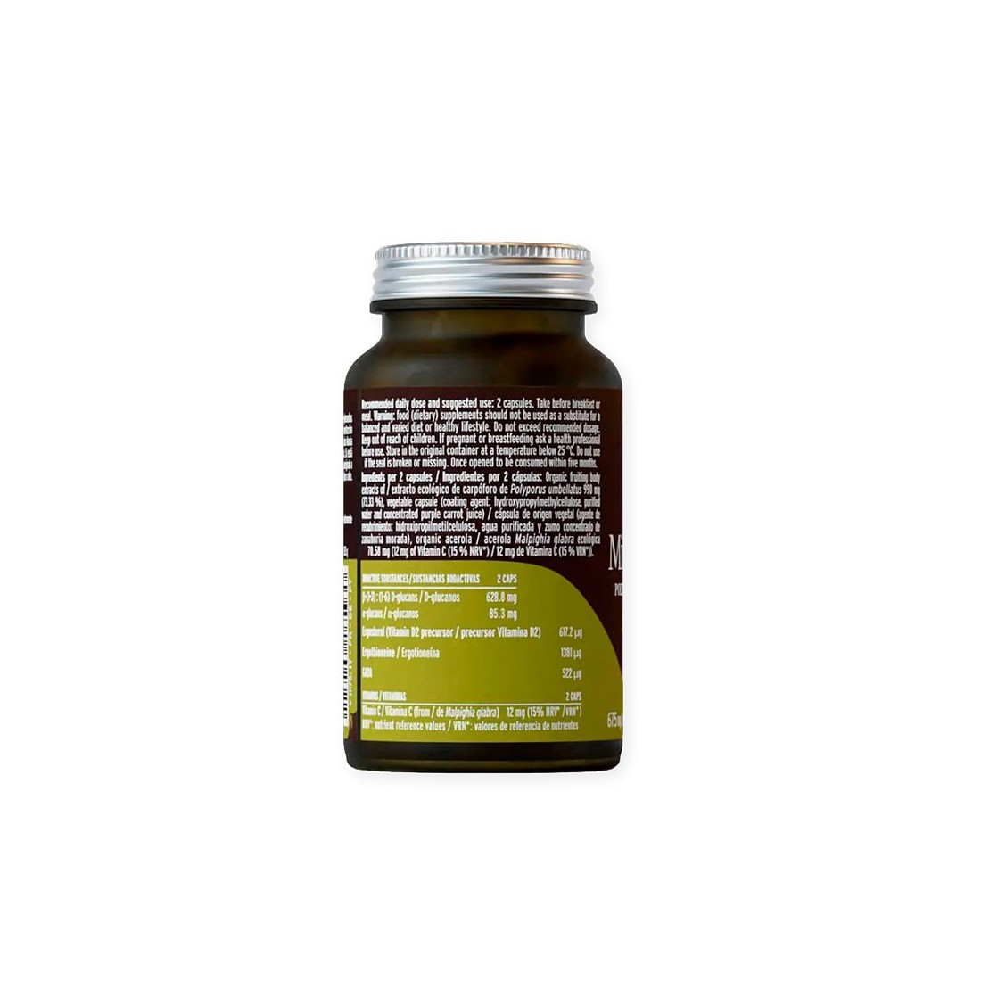 Mico Polypor 70 Capsules - Natural Immune Support &...