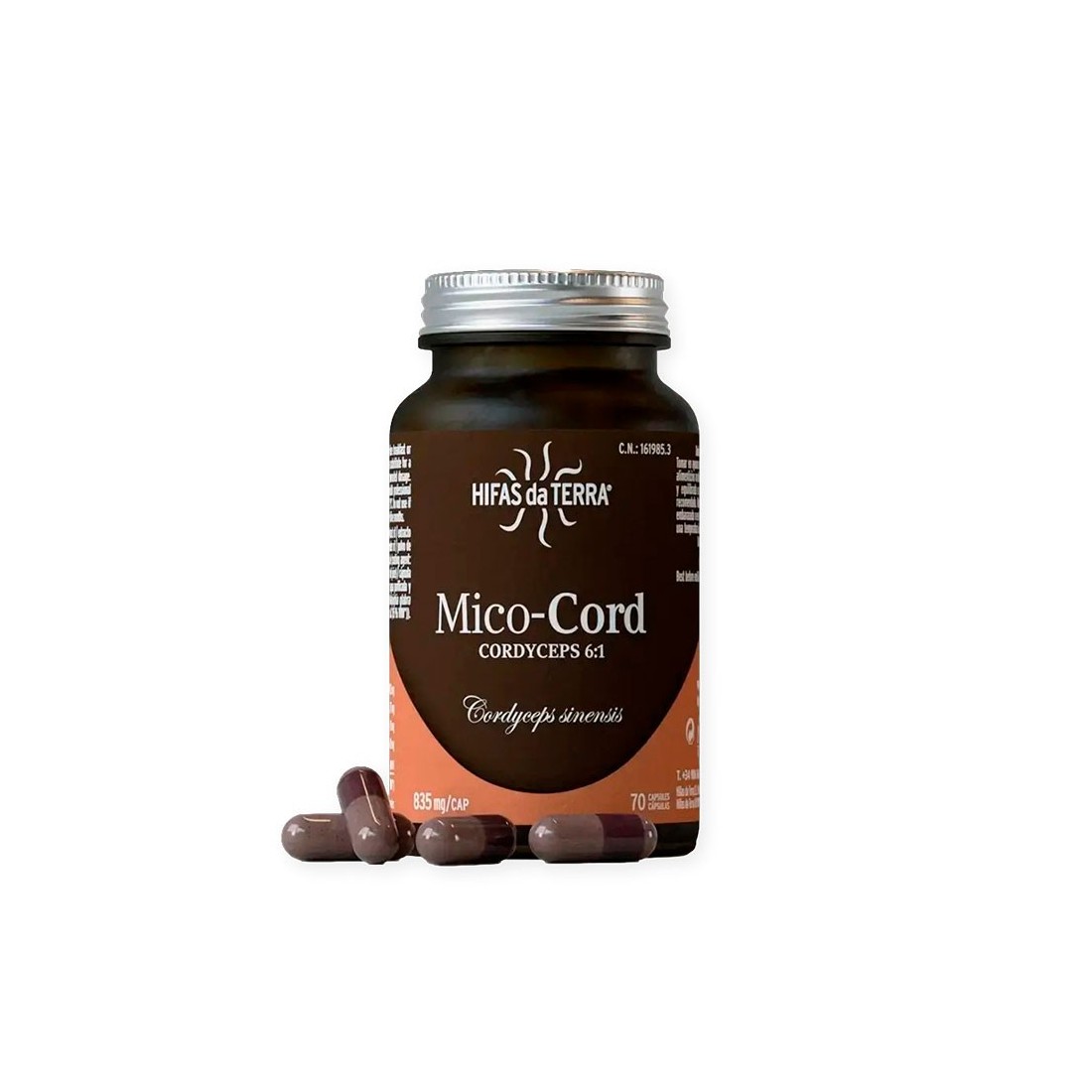 Mico Cordyceps HDT - Fungo Energia e Vitalità 70 Capsule