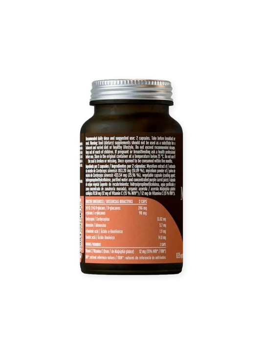 Mico Cord. Cordyceps HDT 70 Caps - Energia e Vitalidade