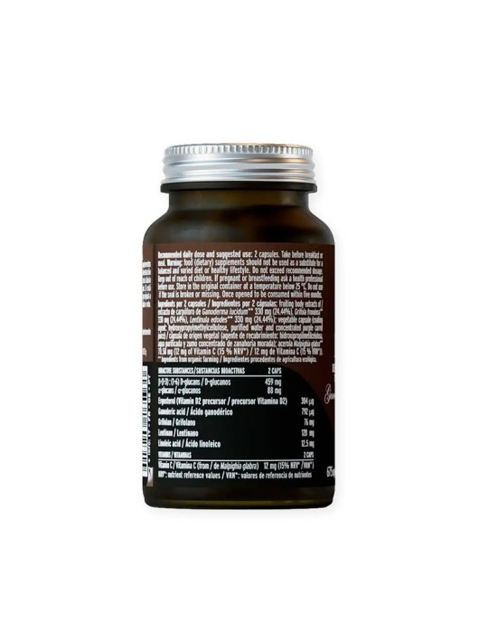 Mico Mix HDT 70 Cap - Tríada de Hongos Ecológicos