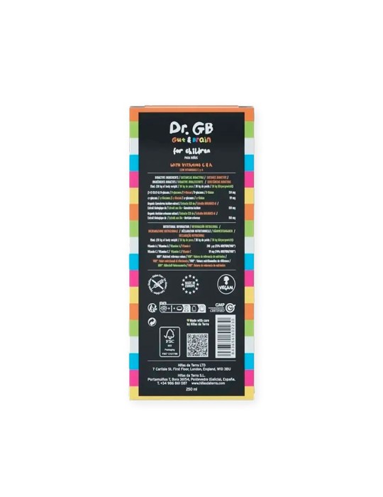 Dr GB BIO 250ml - Organic Mushrooms Syrup for Digestive...