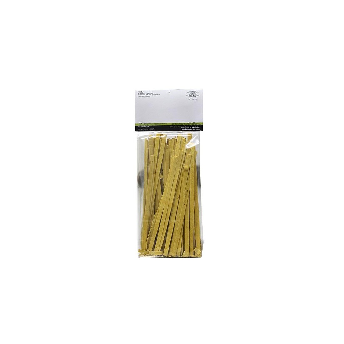 Tallarines de trompeta amarilla