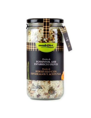 Risotto de Rebozuelos y Espárragos Gourmet