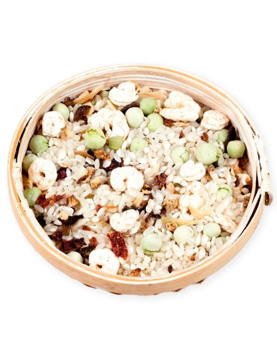 Spanische Paella mit Pilzen & Garnelen – 20 Min. Zubereitung Spanische Paella mit Pilzen & Garnelen – 20 Min. Zubereitung