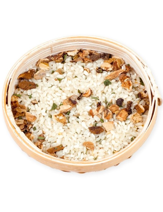 Beech Mushroom & Black Truffle Risotto - Gourmet...