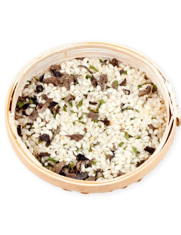 Trompeten-der-Toten-Risotto – Einzigartiges Gourmet-Erlebnis