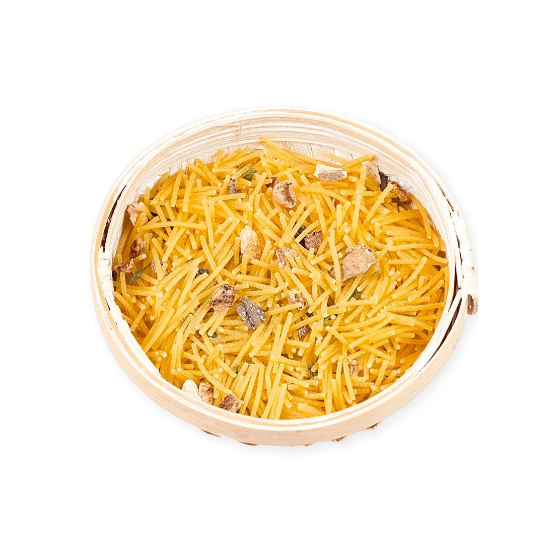 Mountain Fideuá with Mushrooms & Vegetables - Authentic... Mountain Fideuá with Mushrooms & Vegetables - Authentic...