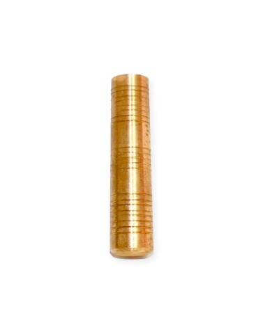 Casquillo Latón Bastón 10,5cm x 20mm Protección Elegante