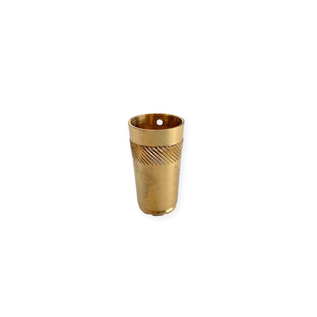 Casquillo Latón Bastones 33x16mm Protección Estilo Casquillo Latón Bastones 33x16mm Protección Estilo
