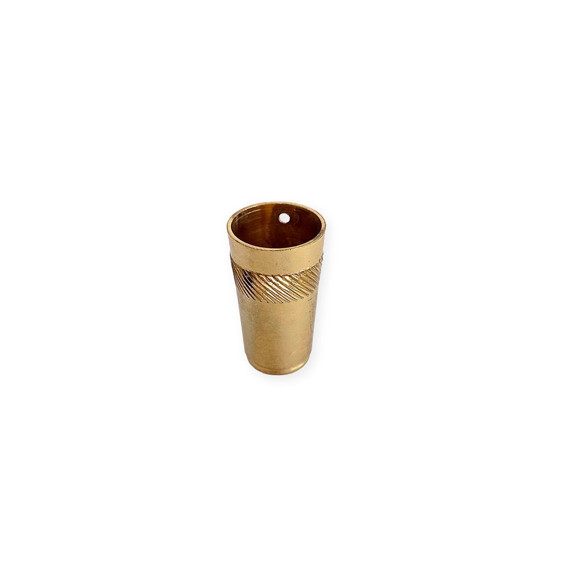 Capacete de Latão para Cajados 33x16mm