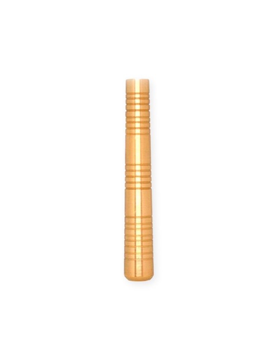 Messingbuchse 103x10mm für Stöcke – Eleganz & Schutz Messingbuchse 103x10mm für Stöcke – Eleganz & Schutz