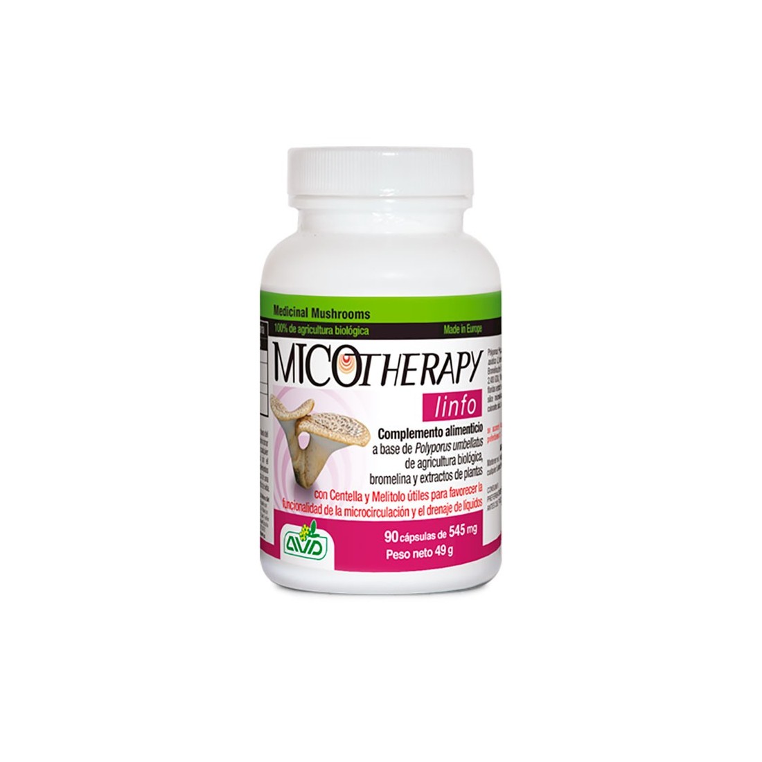 Mycotherapy LINFO 90 gélules Mycotherapy LINFO 90 gélules