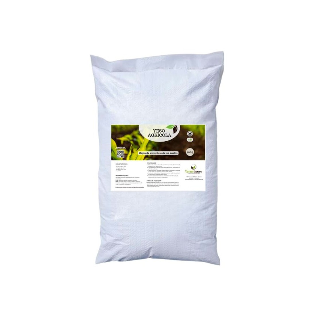 Yeso agrícola (Sulfato de calcio CaSO4) Yeso agrícola (Sulfato de calcio CaSO4)