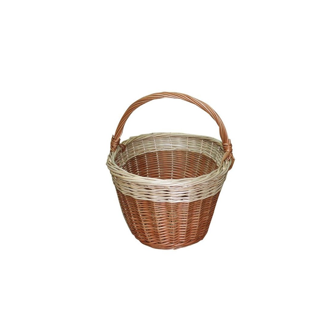 Bicolor mushroom basket
