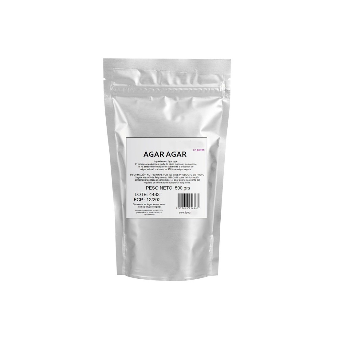 500 g di agar agar biologico 500 g di agar agar biologico
