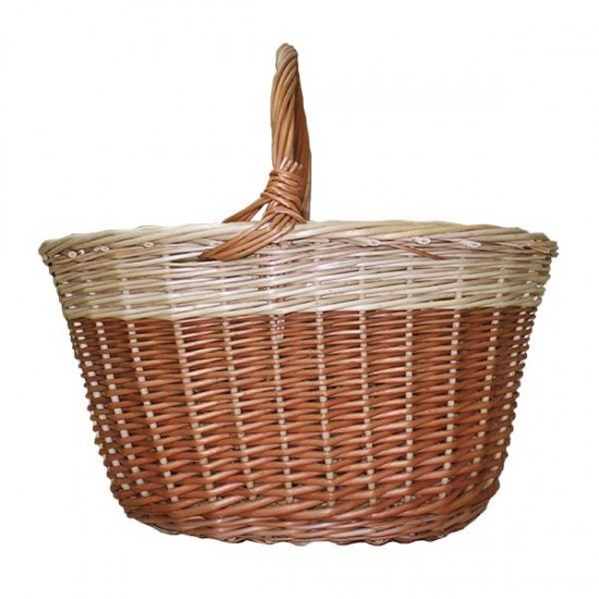 Bicolor mushroom basket