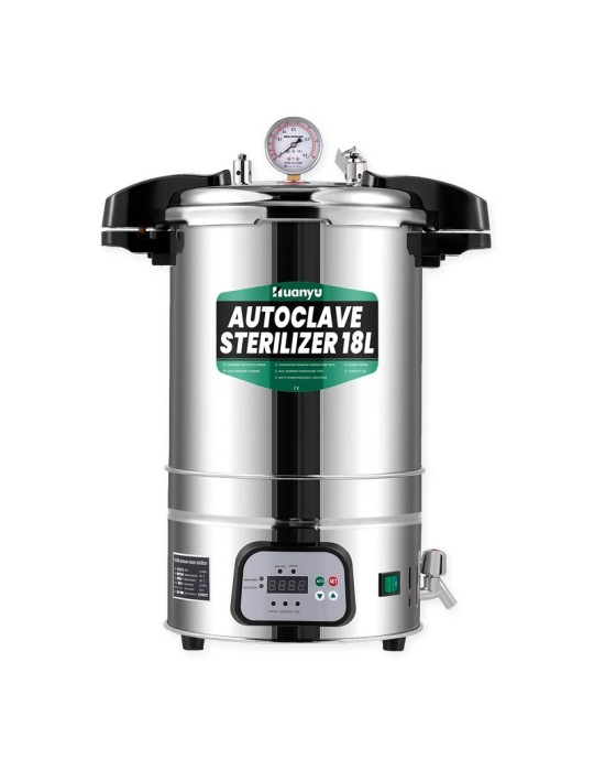 Autoclave esterilizador automático – Controle inteligente 18 L Autoclave esterilizador automático – Controle inteligente 18 L