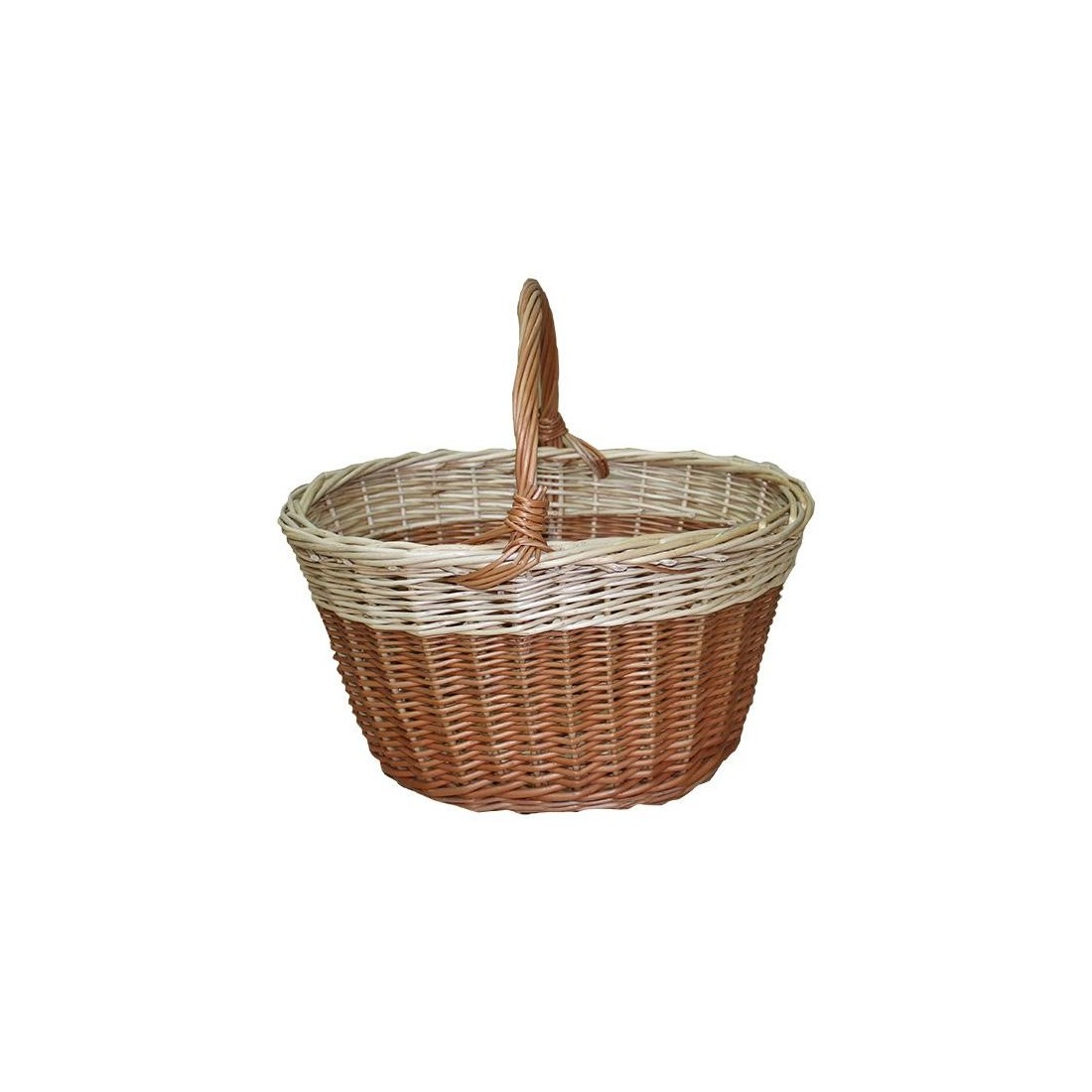 Bicolor mushroom basket