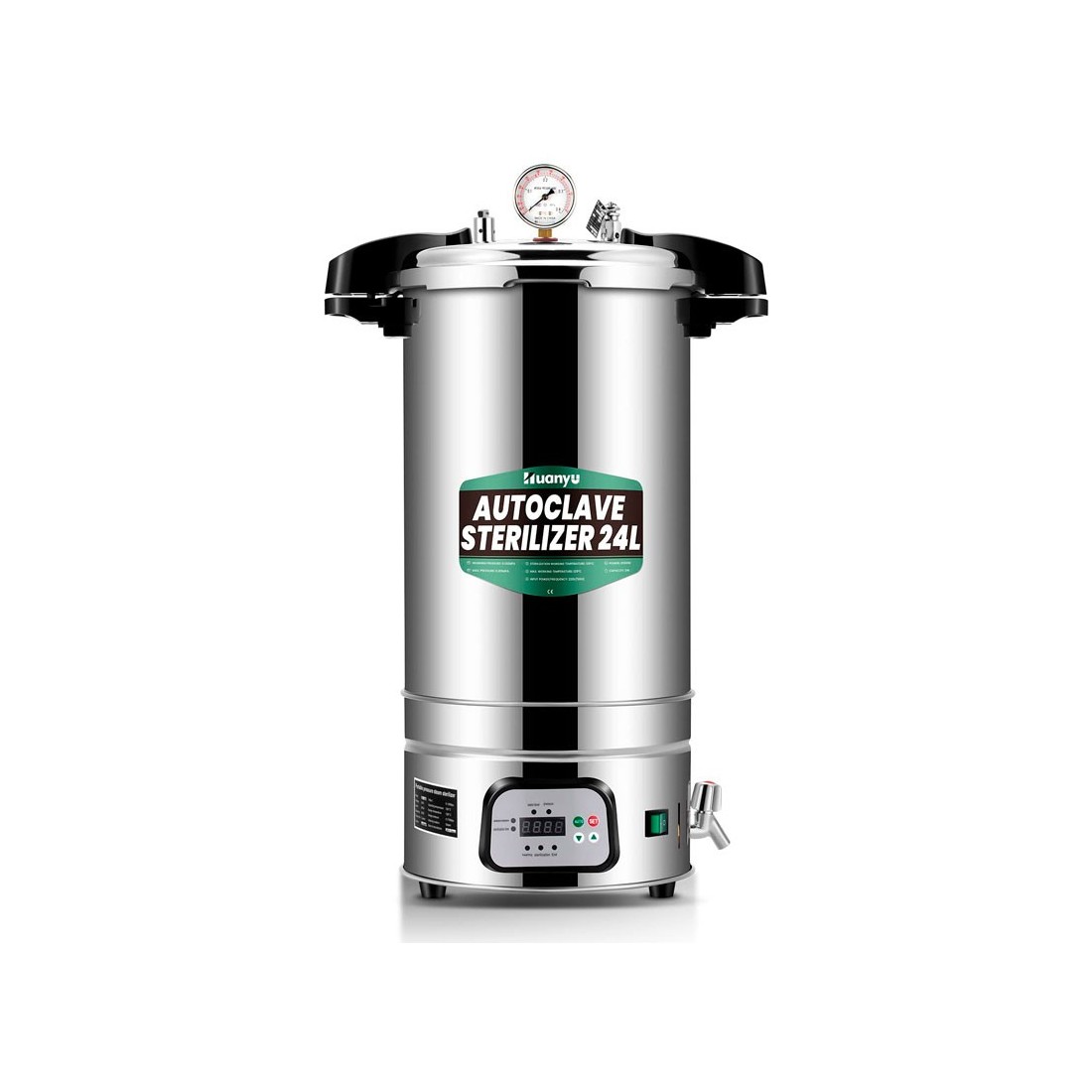 Autoclave esterilizador automático - Control Inteligente 24 L