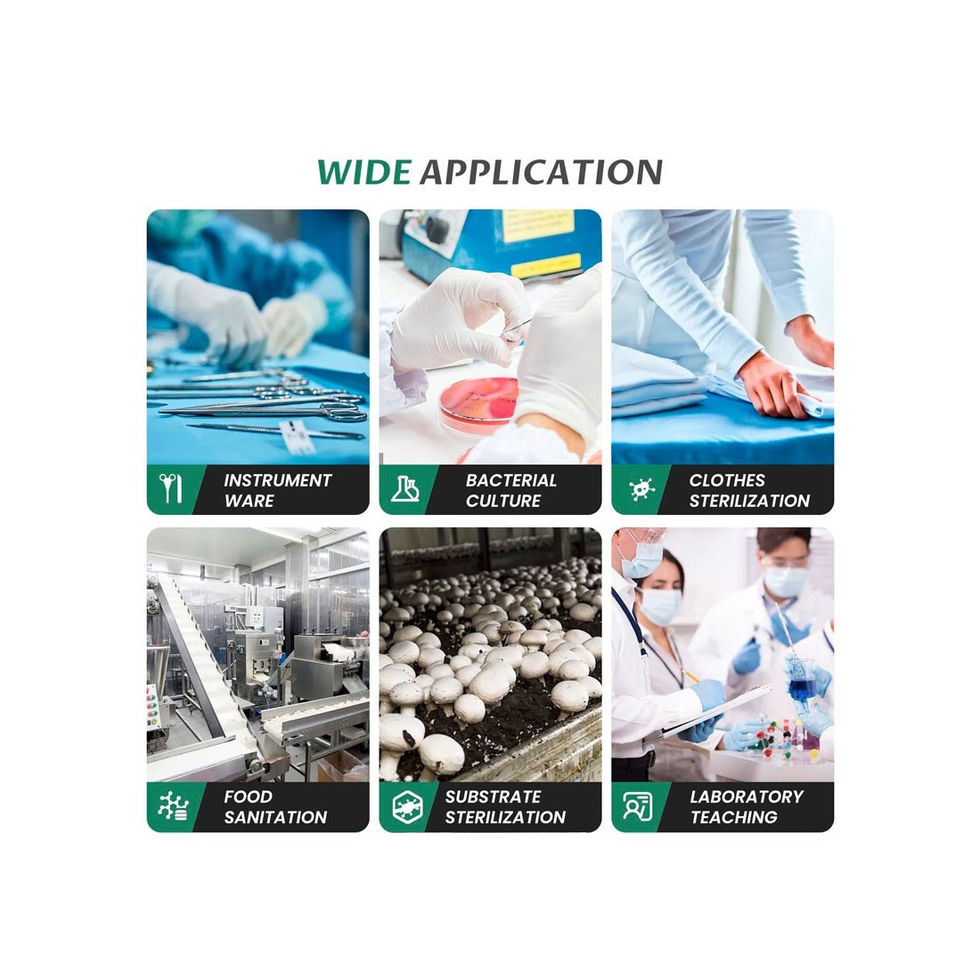 Autoclave esterilizador automático - Control Inteligente 24 L