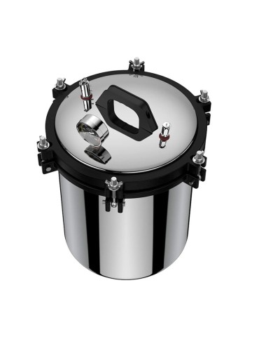 Autoclave a vapore portatile da 18L per sterilizzazione a pressione