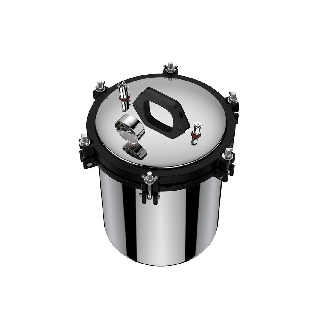 Autoclave a vapor portátil de 18L para esterilização sob pressão Autoclave a vapor portátil de 18L para esterilização sob pressão