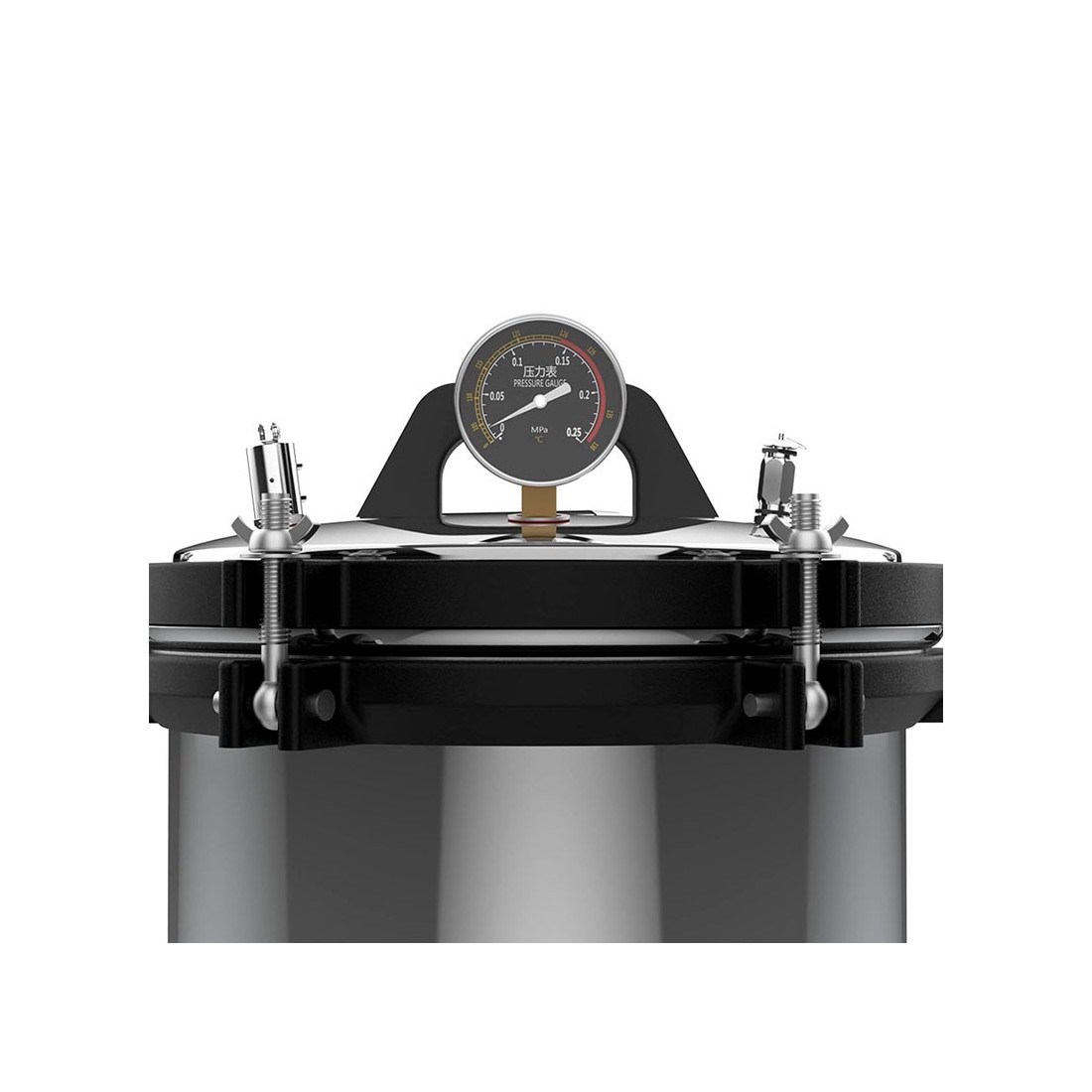 Autoclave a vapor portátil de 18L para esterilização sob pressão