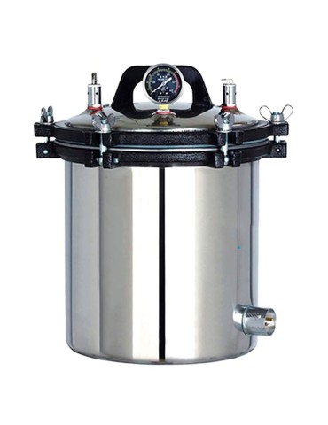 Autoclave a vapore portatile da 24L per sterilizzazione a pressione