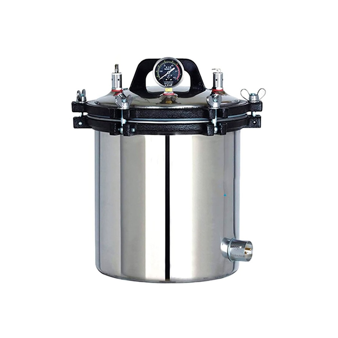 Autoclave a vapor portátil de 24L para esterilização sob pressão Autoclave a vapor portátil de 24L para esterilização sob pressão