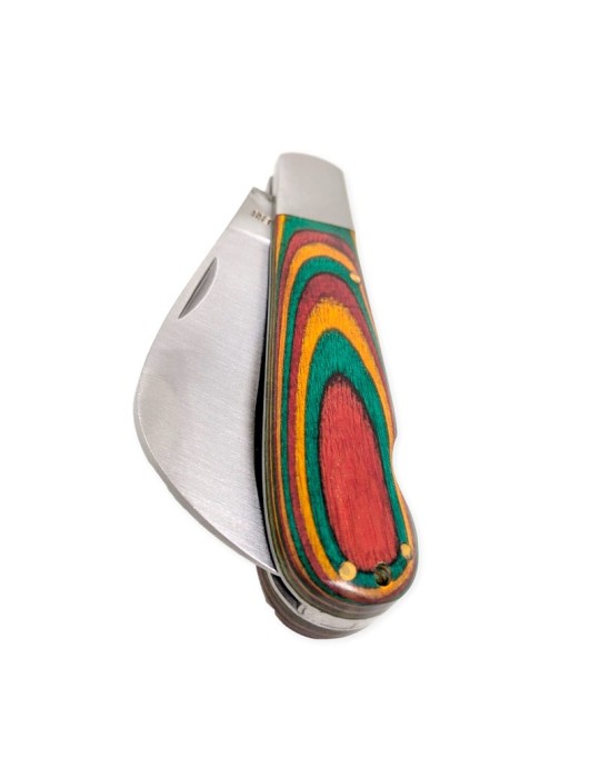 Coltello Tranchete con Manico Colorato