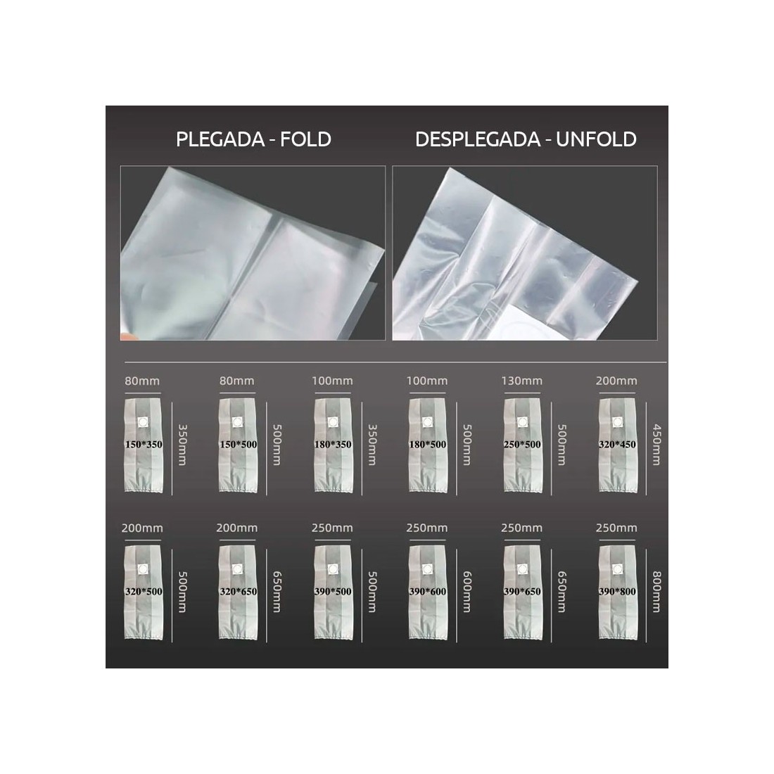 Mushroom Growing Bags 14x47 - Simple & Efficient Cultivation