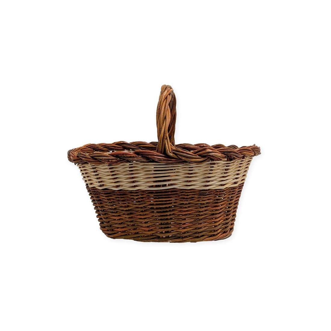 Cesta Gitana 2 mimbres Pequeña para setas